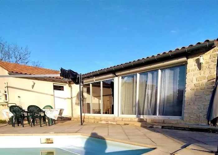 Du Midi De - Charmante Maison De Avec Piscine Chauffée Casa vacanze Saint-Porchaire